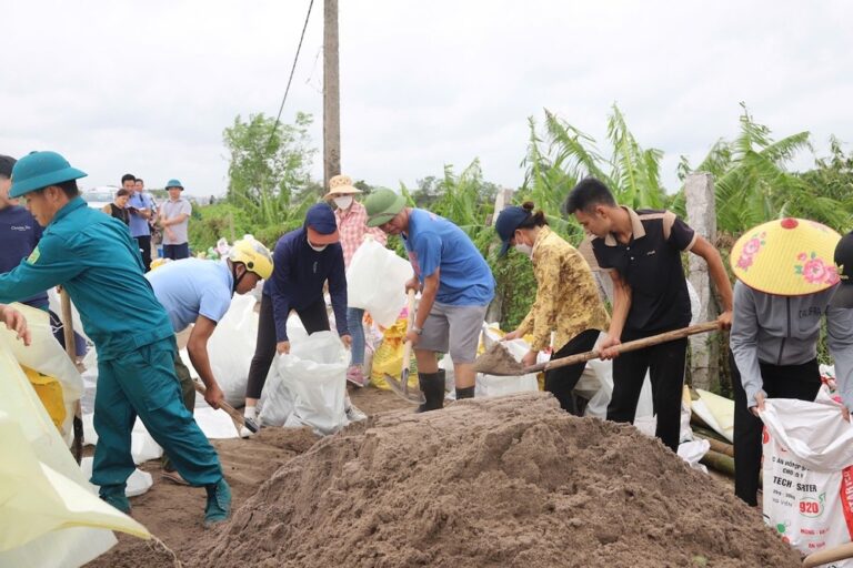 Bắc Ninh: Đoàn kết vượt qua bão số 3